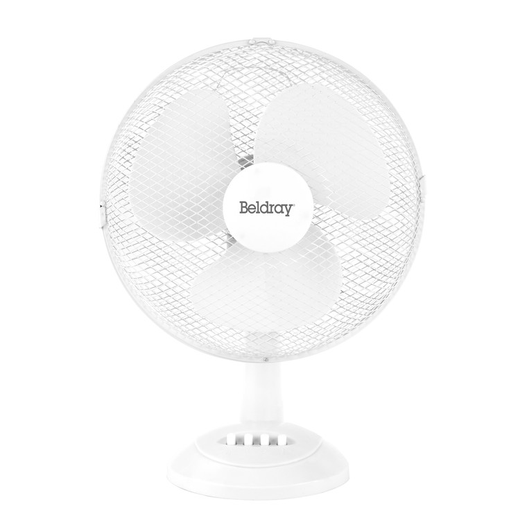 Beldray 12 Inch Desk Fan - White
