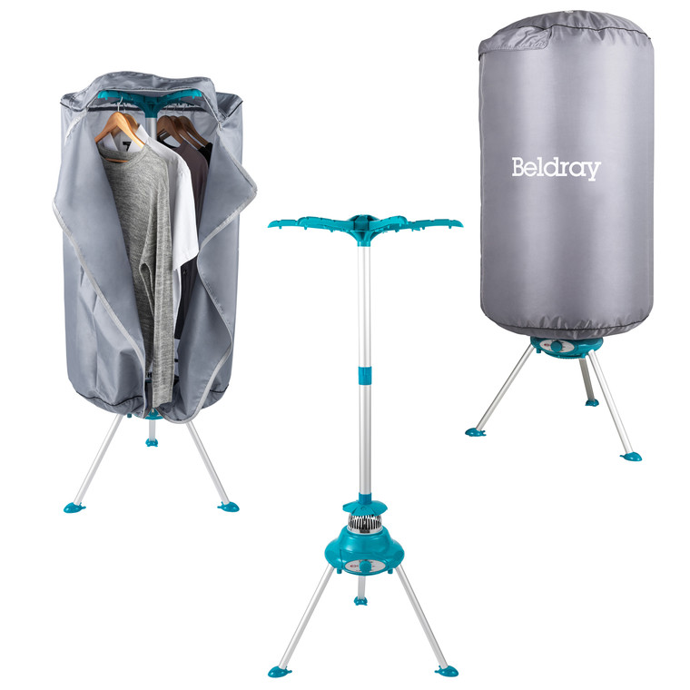 Beldray Electric Heated Indoor Clothes Dryer, 6 Heat Settings