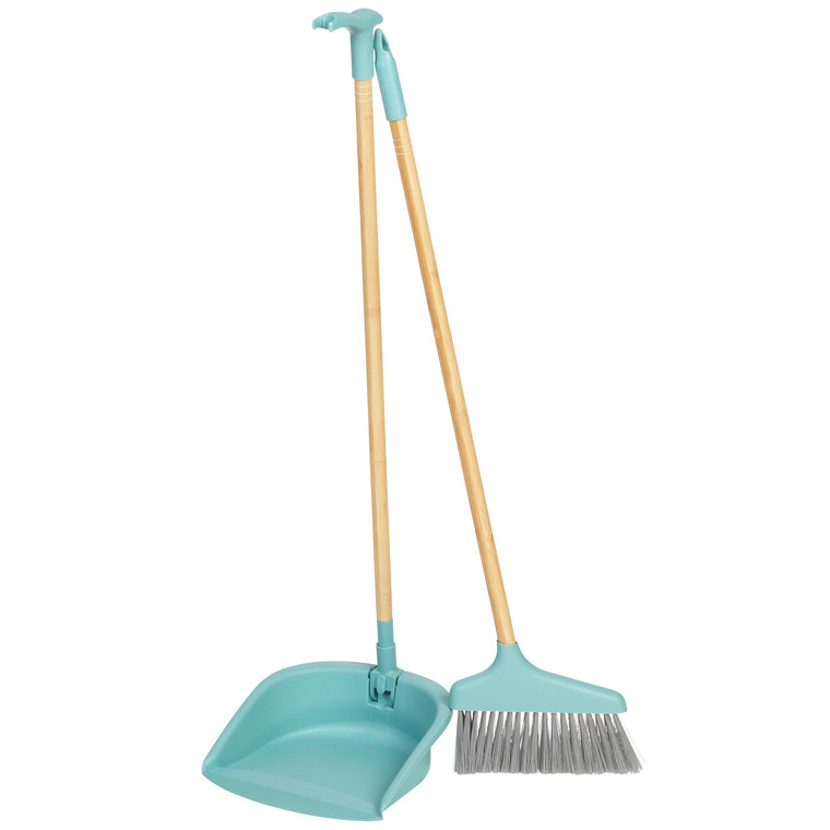 Salter Cool Hues Dustpan And Broom Set, FSC®-Certified