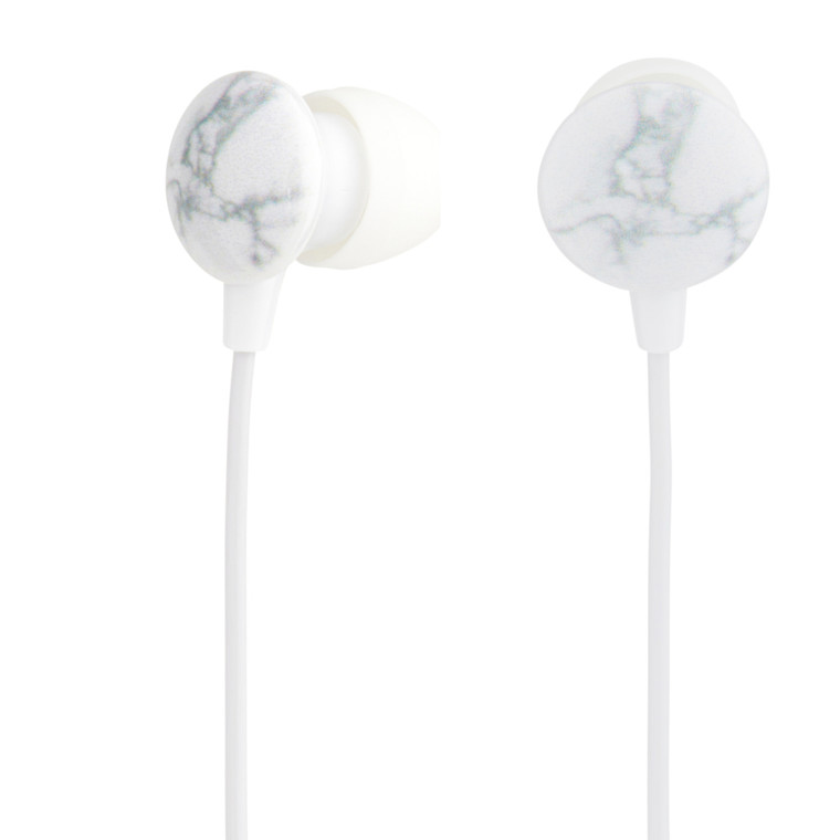 Maxim Wired Earphones –  1.2 M Cable, White