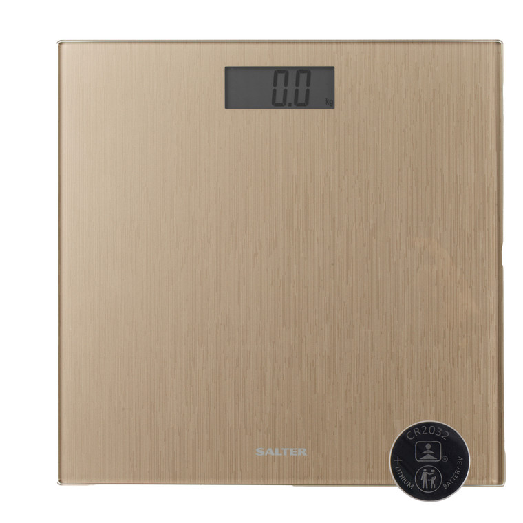 Salter Electronic Bathroom Scale - Gold