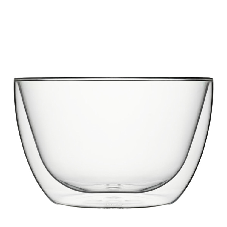 Vivo by Villeroy & Boch 18 cm Double Walled Bowl - Borosilicate Glass, Scrape Resistant