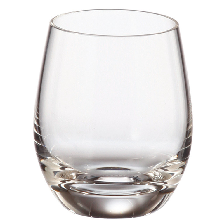 Crystal Bohemia Mergus 60ml Shot Glass Set – Pack of 6, Clear Titanium Crystal, Dishwasher Safe