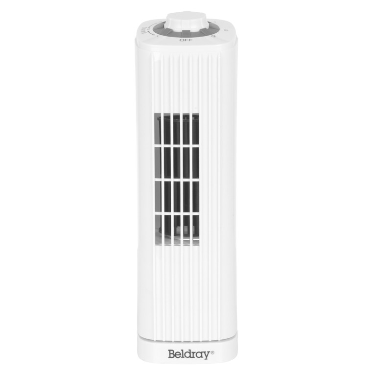 Beldray 14 Inch Mini Tower Fan - White