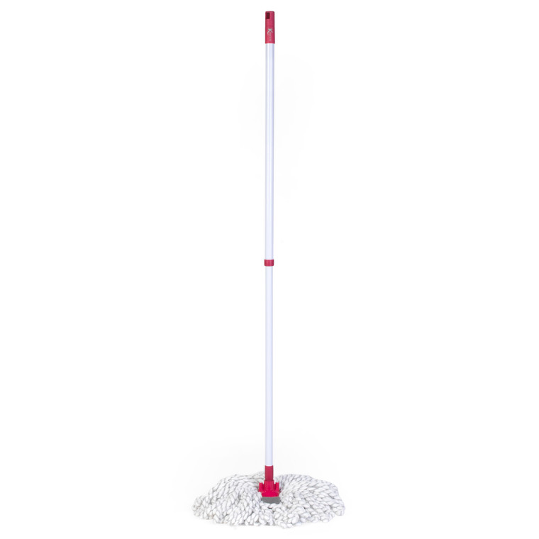 Kleeneze Power Clean Scrub Mop and Refill Head - Extendable Handle