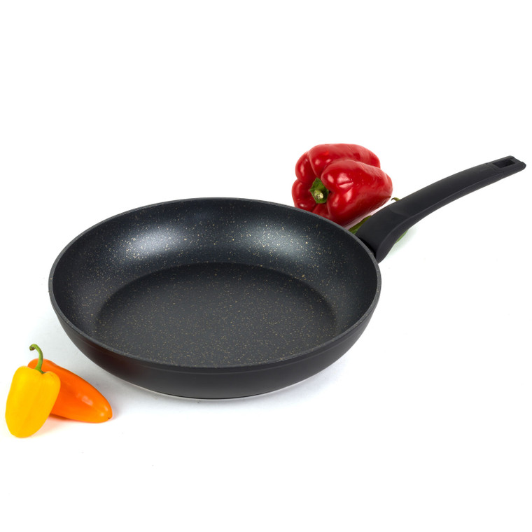 Salter Marble Gold Non-Stick Frying Pan, Forged Aluminium, 28 cm