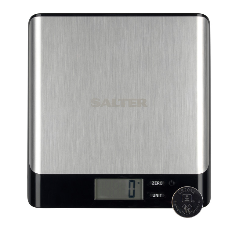 Salter Arc Pro Digital Kitchen Scale - Stainless Steel