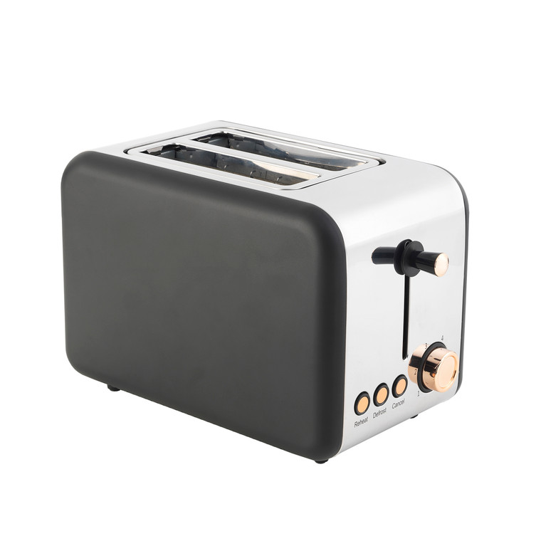 Salter Wide Slot 2-Slice Toaster - Rose Gold