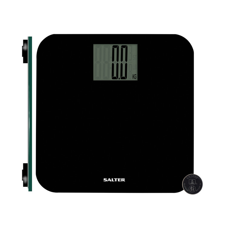 Salter Max Electronic Bathroom Scale - Black