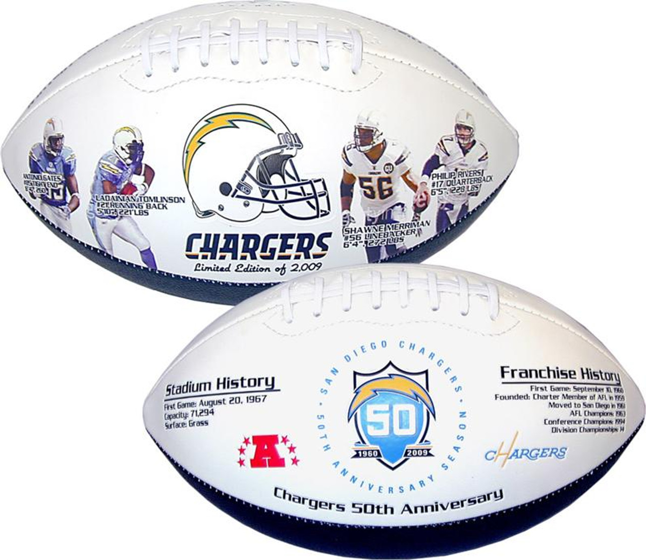 san diego chargers 50th anniversary jersey