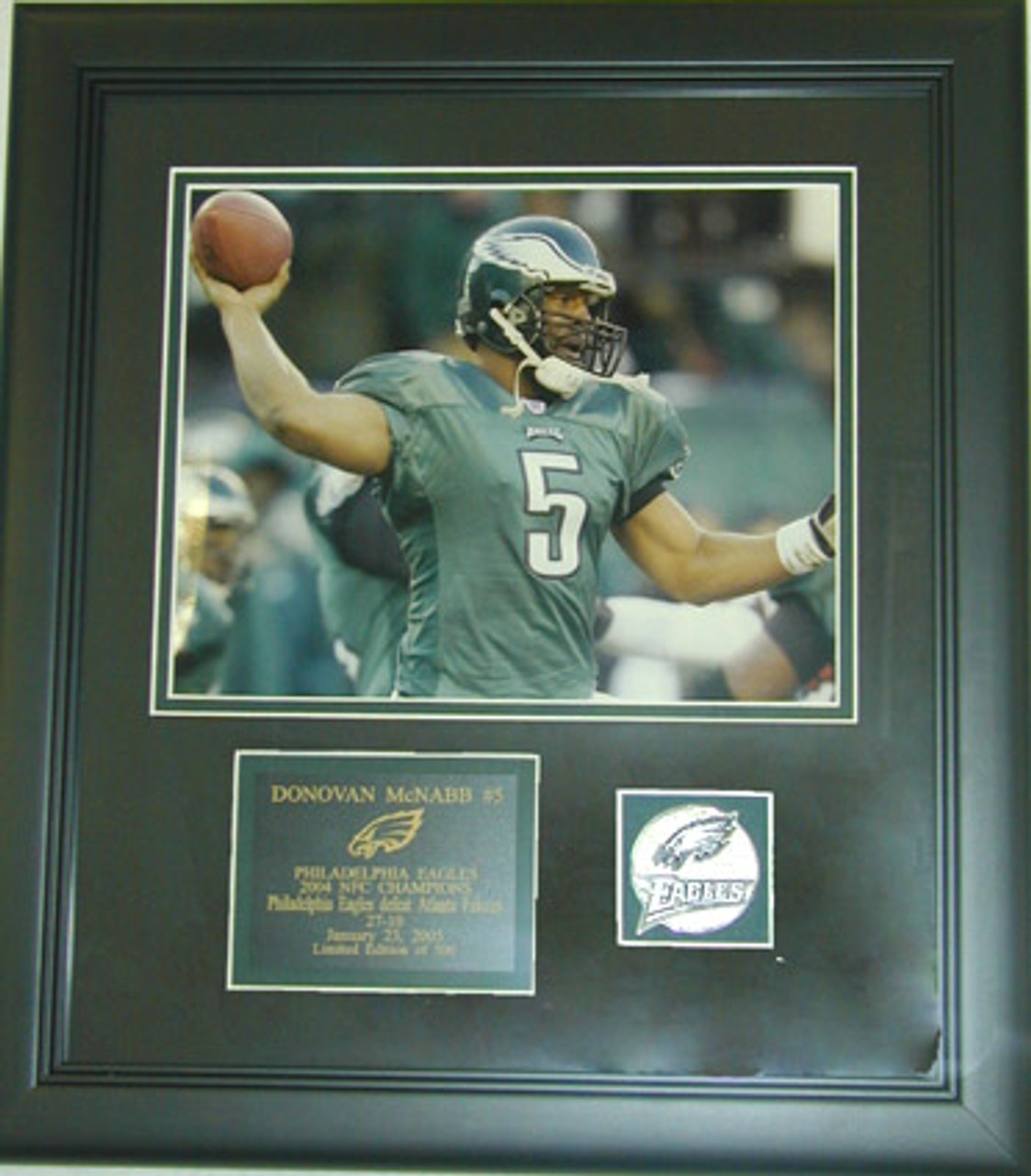 Donovan Mcnabb Autographed Signed Framed Philadelphia Eagles