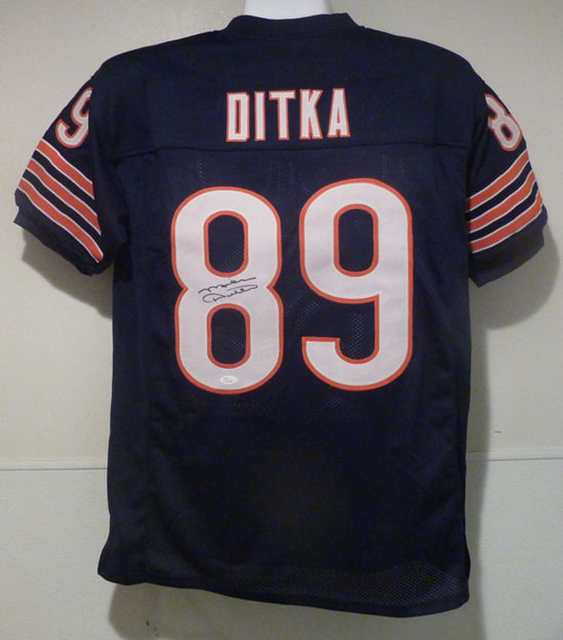 mike ditka autographed jersey