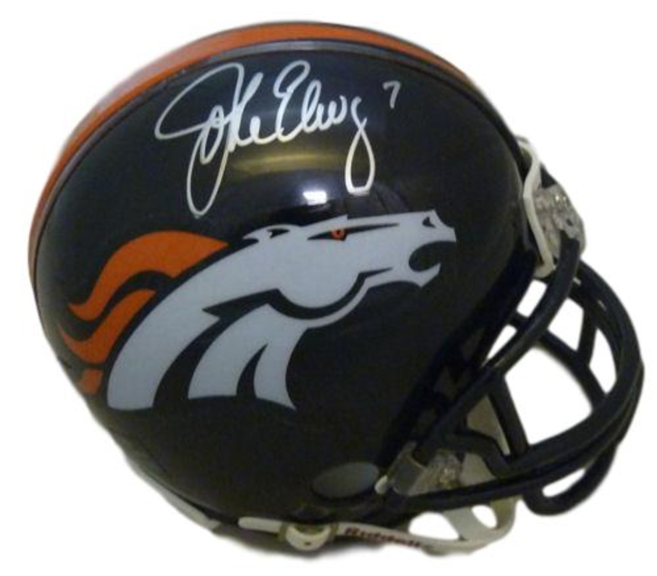 john elway autographed football