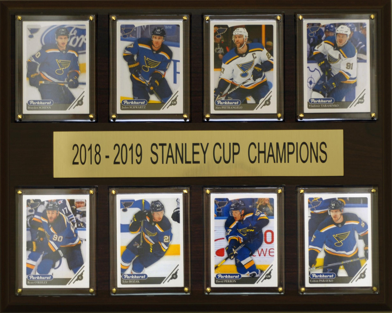 Vladimir Tarasenko St. Louis Blues 2019 Stanley Cup Champions 12'' x 15''  Sublimated Plaque with Game