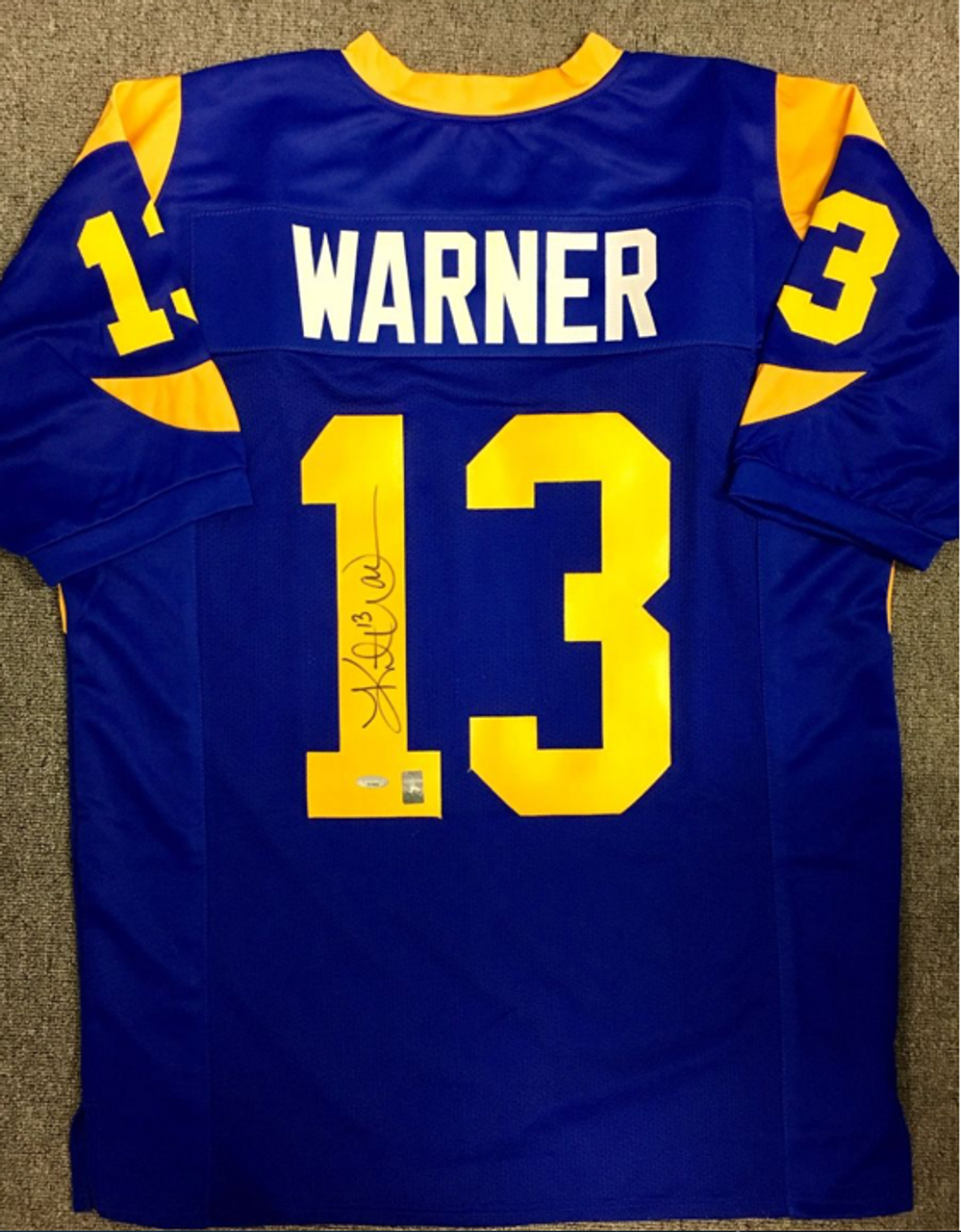 custom rams throwback jersey