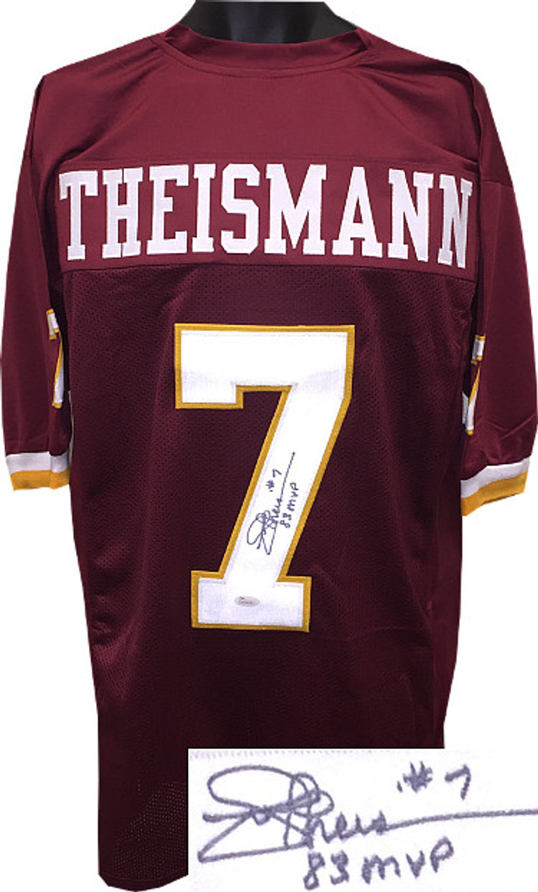 redskins theismann jersey