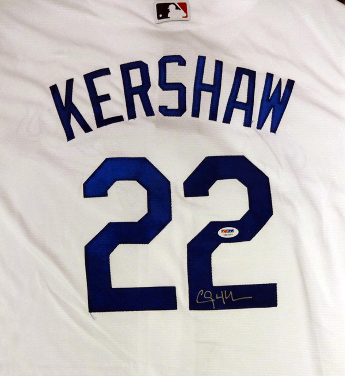 kershaw signed jersey