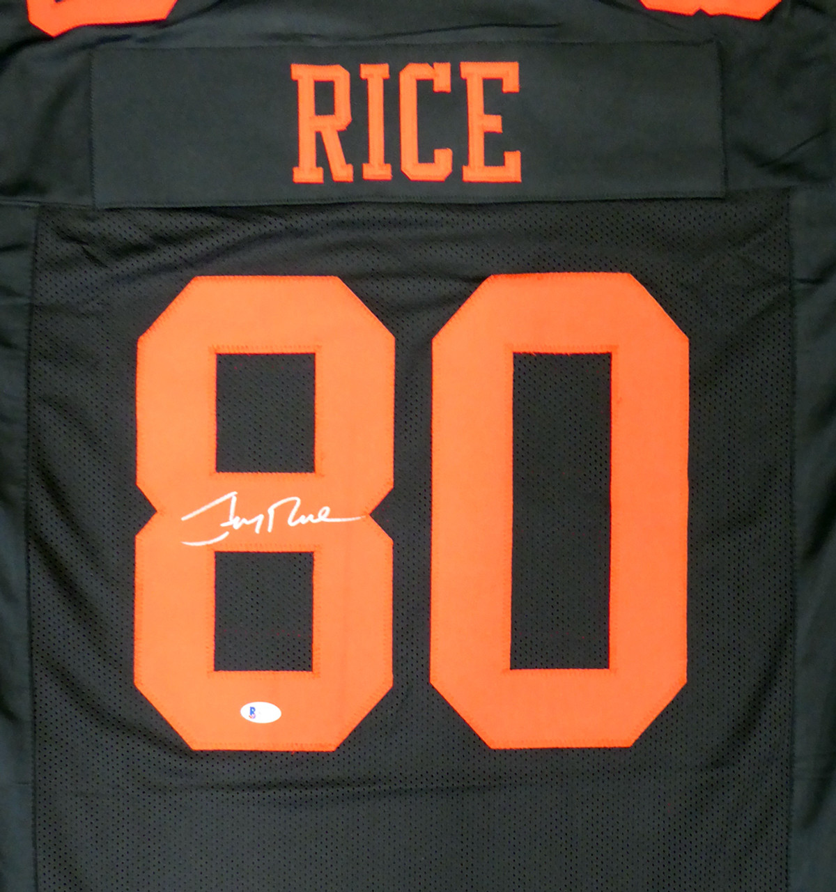 black jerry rice 49ers jersey