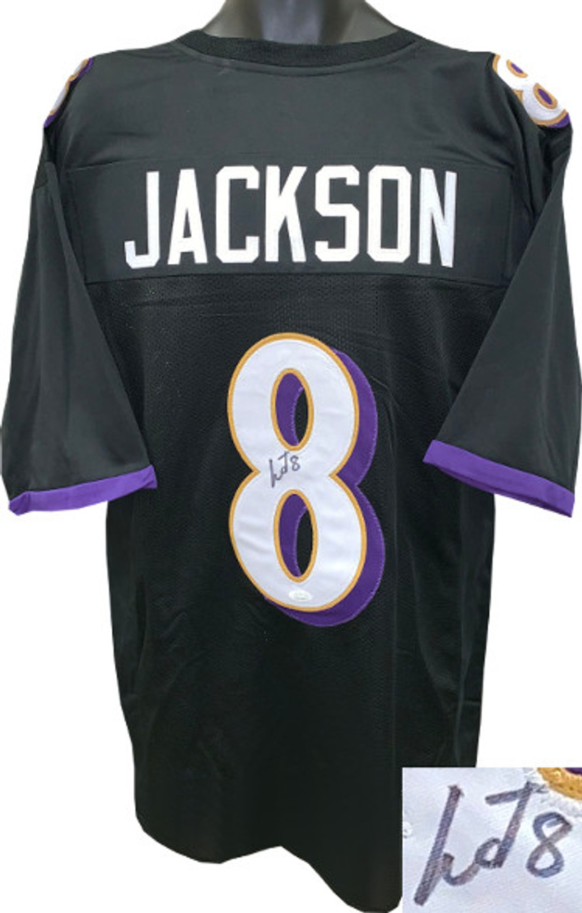 lamar jackson autographed jersey