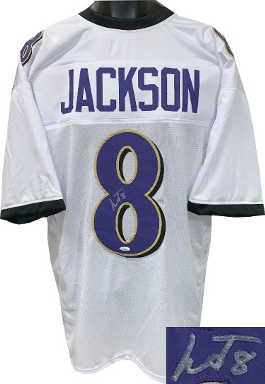 lamar jackson white jersey