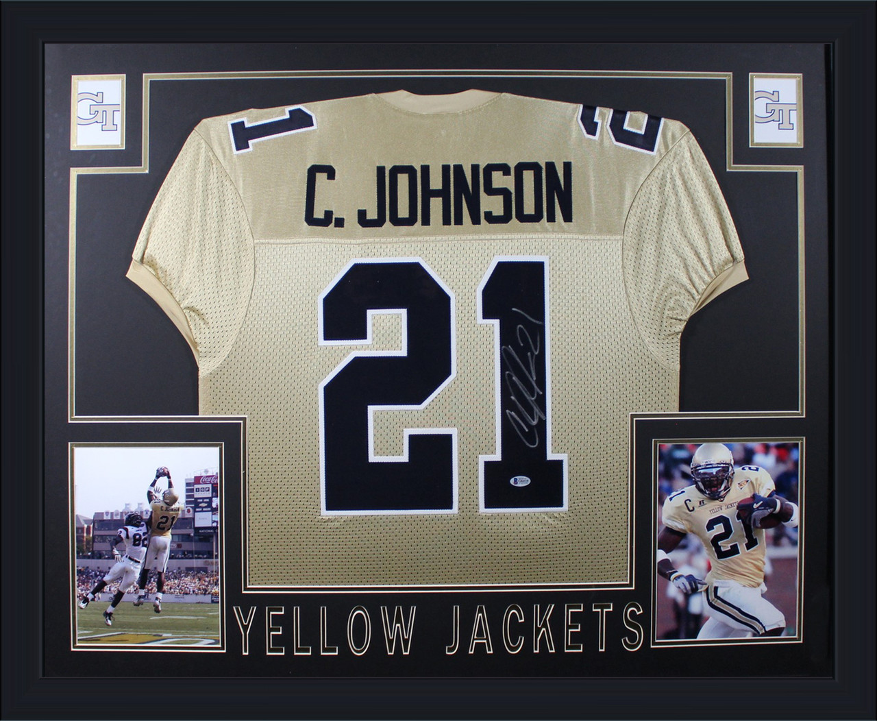 calvin johnson black jersey authentic