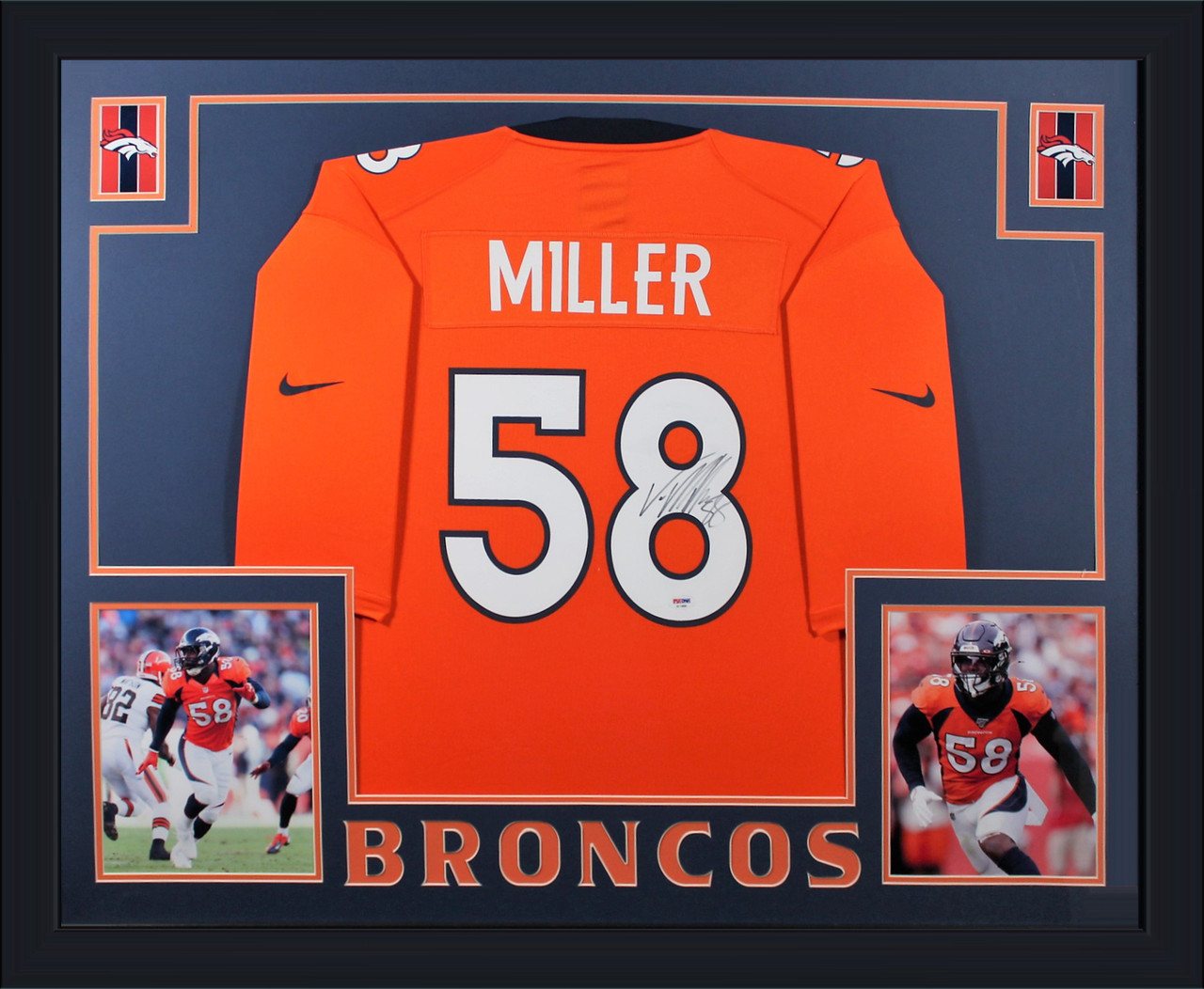 von miller autographed jersey