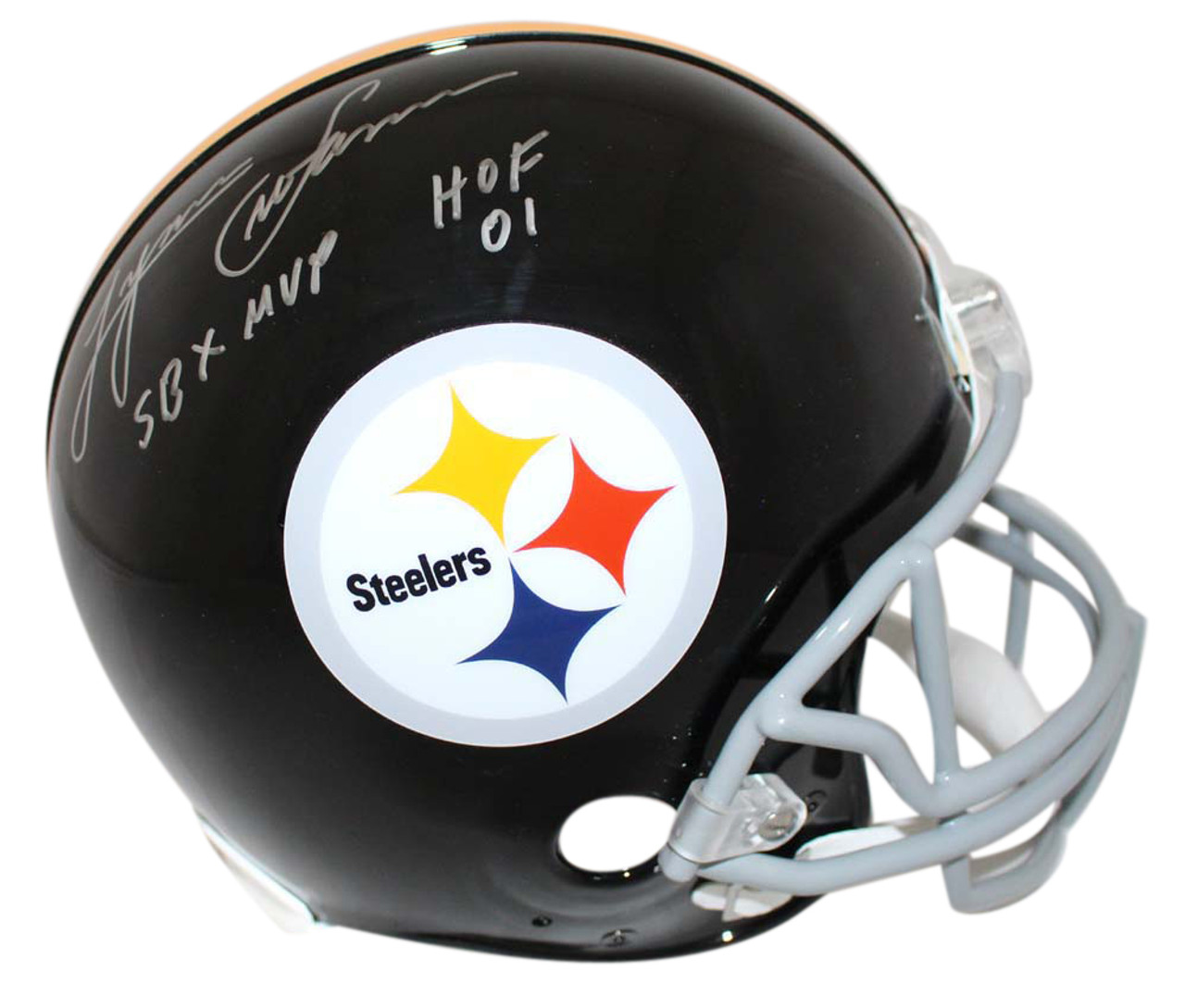 Lynn Swann Autographed Helmet - Pittsburgh Steelers Authentic 2 Insc JSA