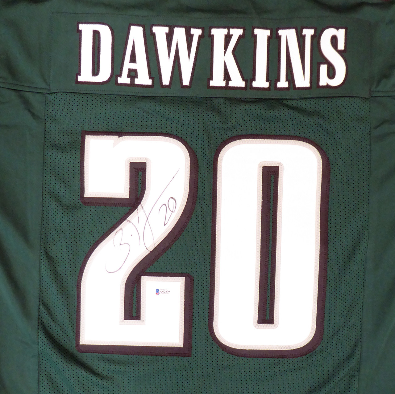 brian dawkins autographed jersey