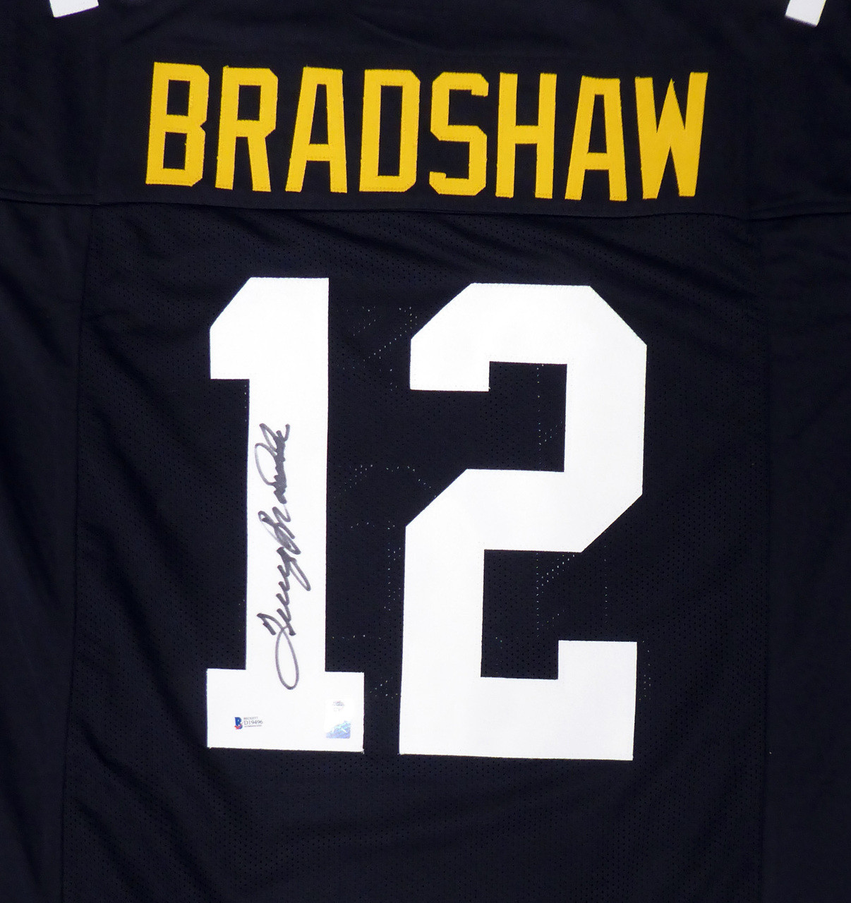 terry bradshaw autographed jersey