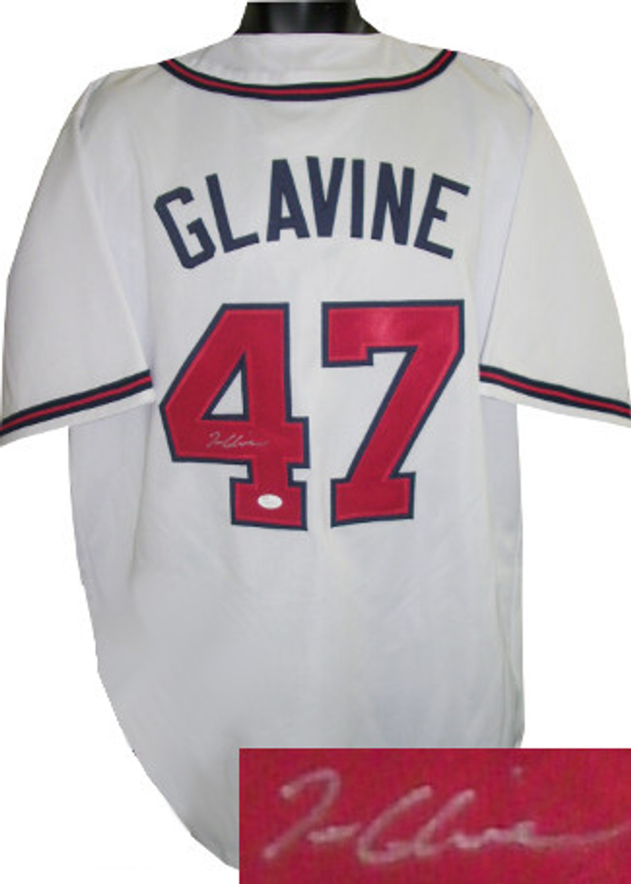 tom glavine signed jersey