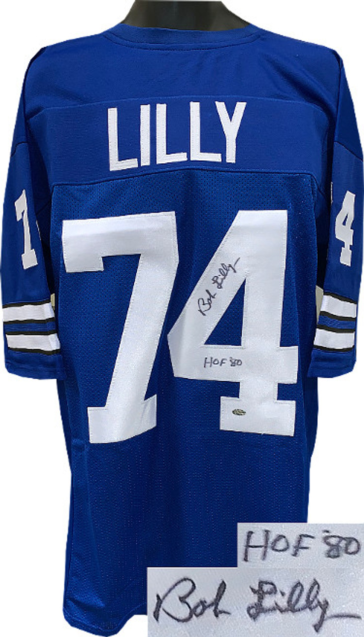 bob lilly signed jersey