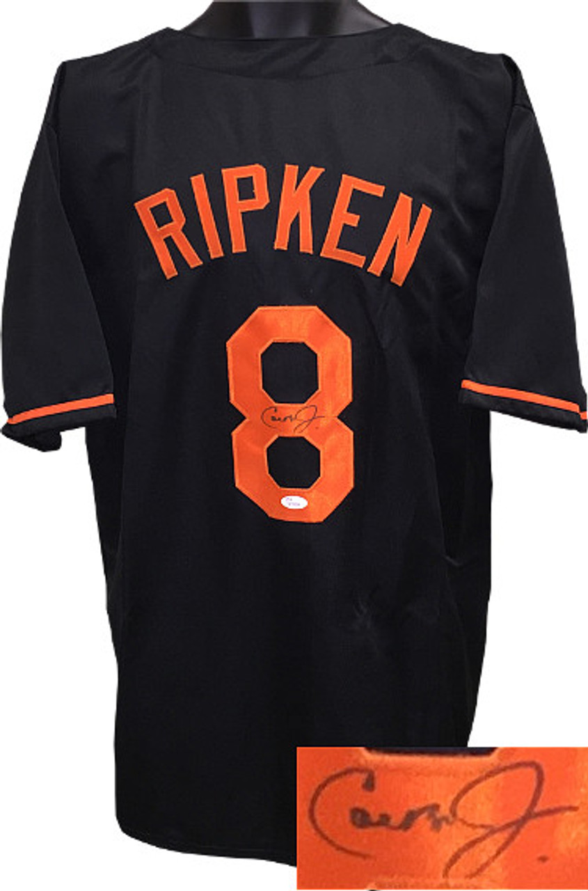 cal ripken jr autographed jersey