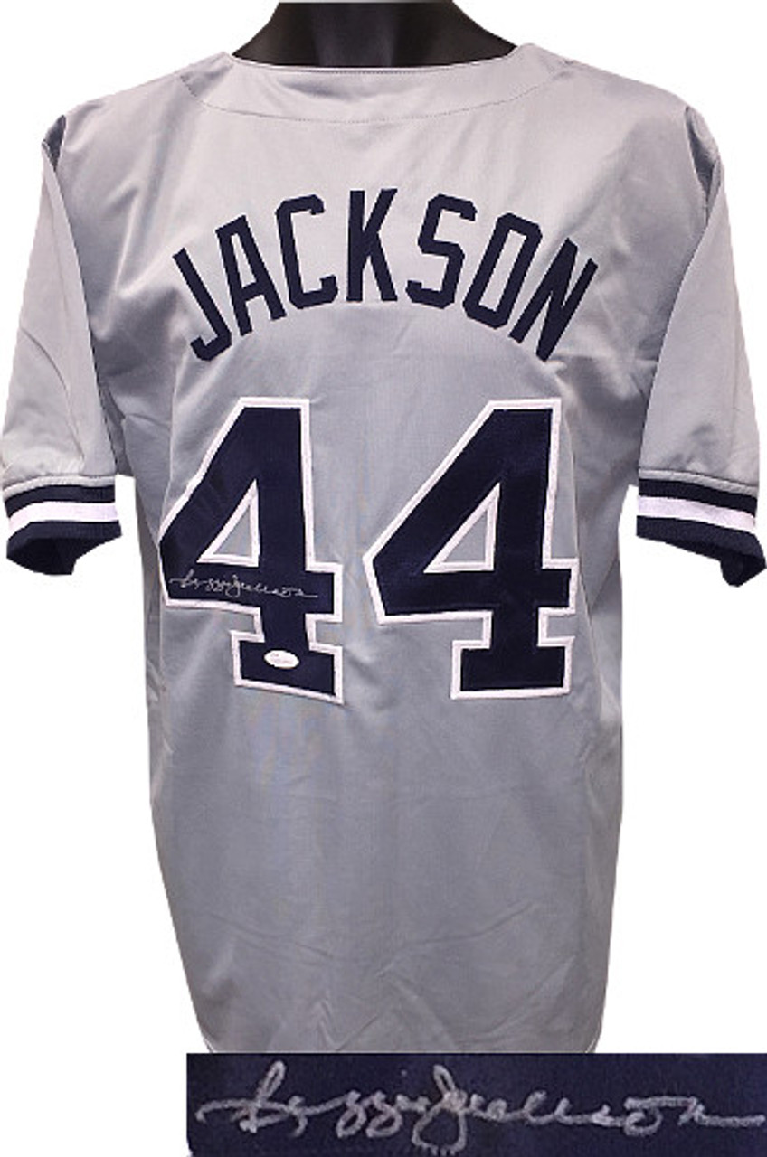 reggie jackson autographed jersey