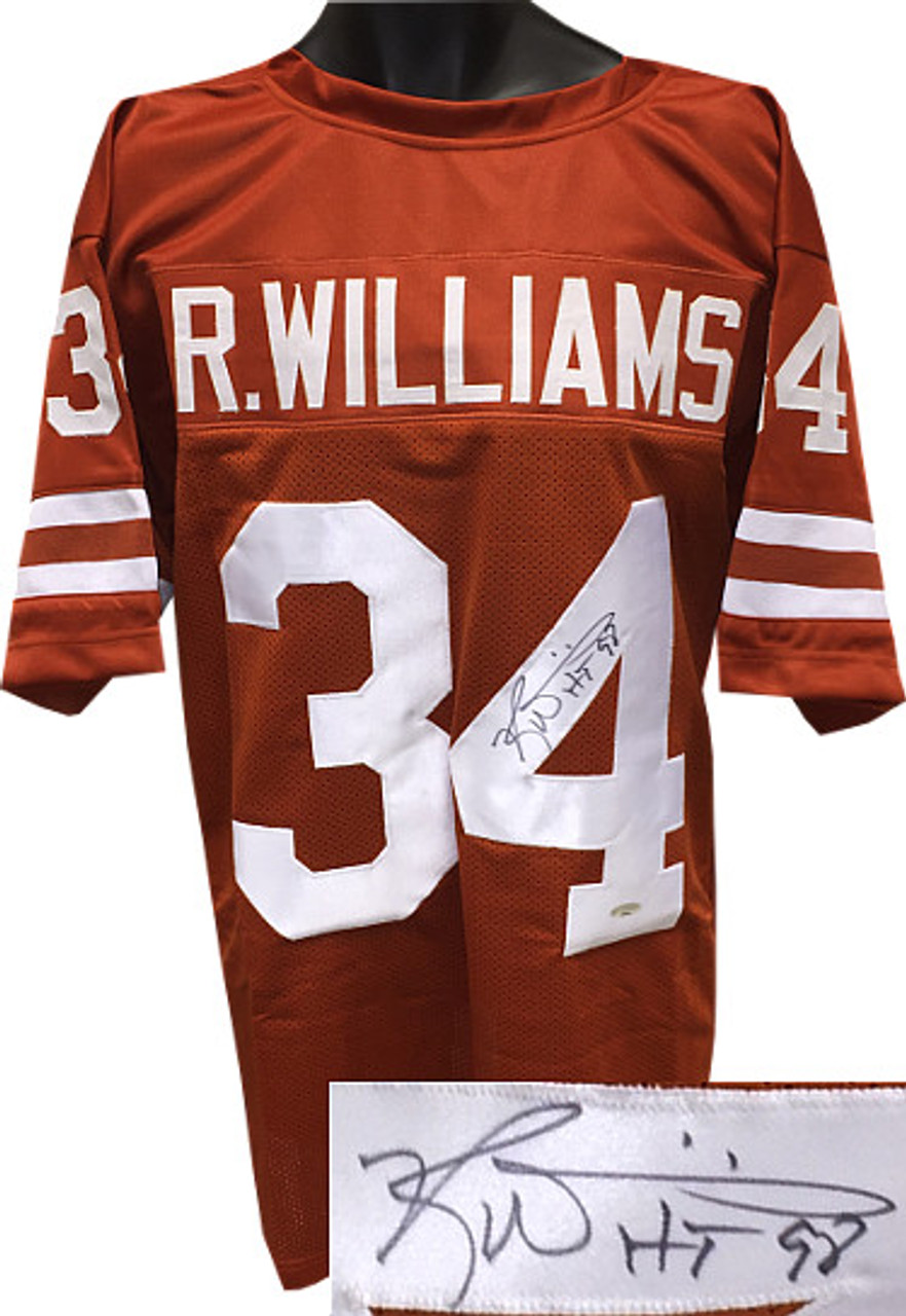 orange ricky williams jersey