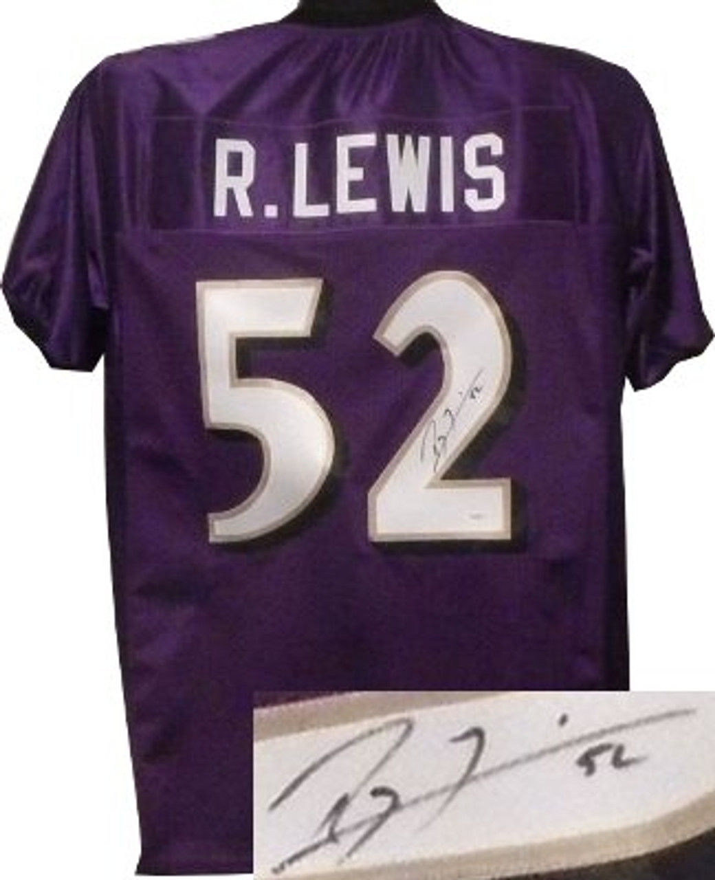 ray lewis signed jersey