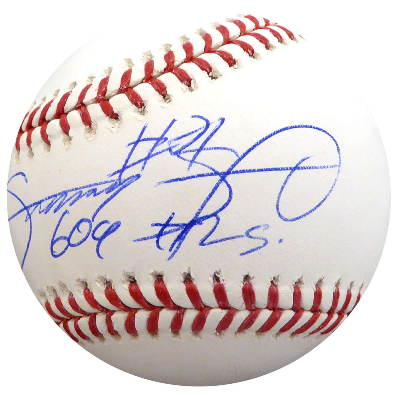 sammy sosa autographed baseball