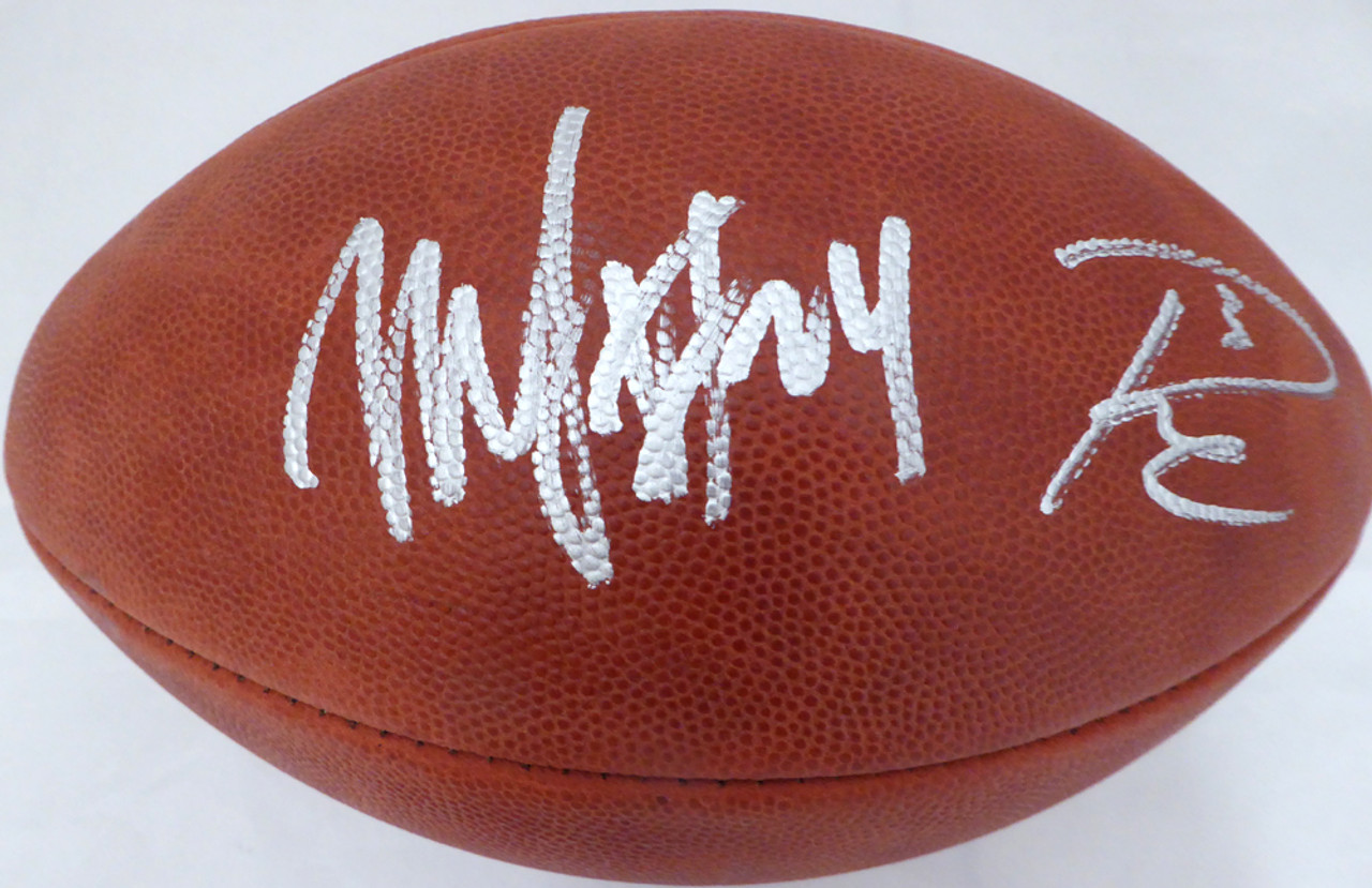 russell wilson autographed football