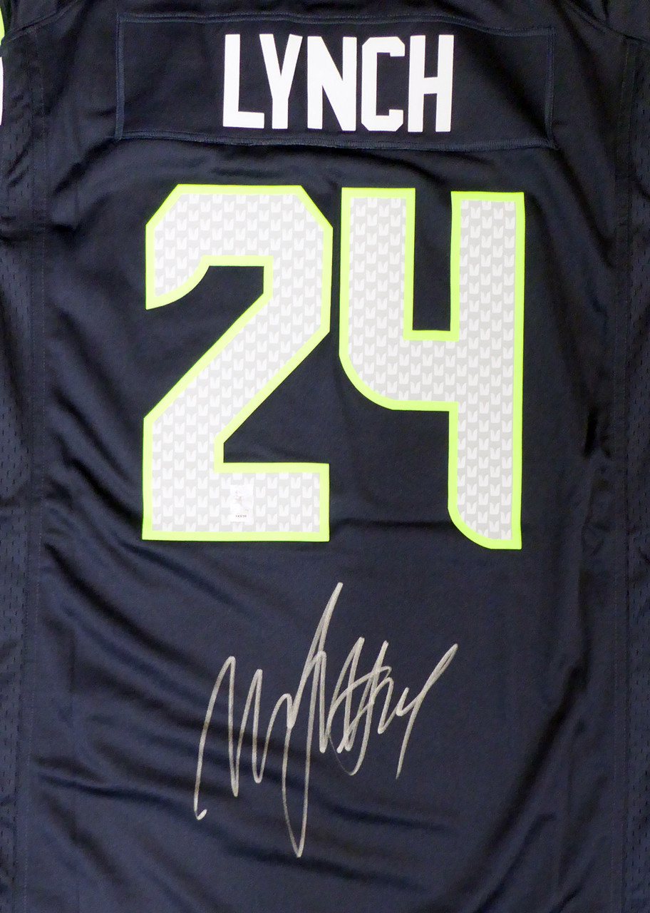 marshawn lynch signed jersey