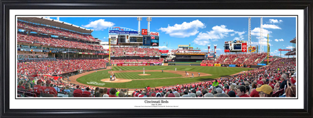 The Great American Ballpark Cincinnati Reds - Stadium Rendition with  Display Case