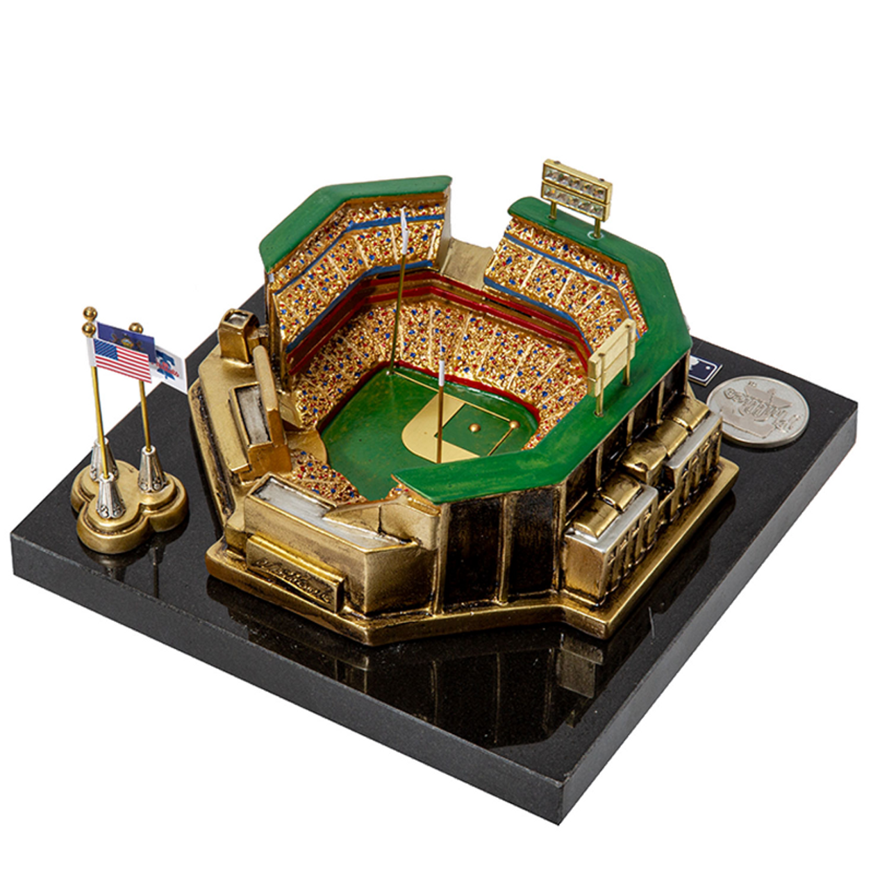 The Great American Ballpark Cincinnati Reds - Stadium Rendition with  Display Case