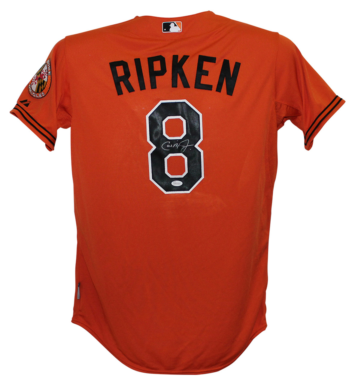 cal ripken jr autographed jersey