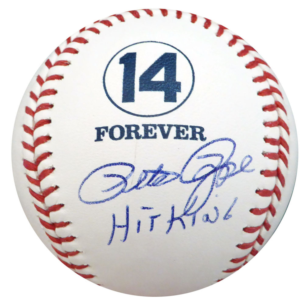 Pete Rose Autographed Baseball - Cincinnati Reds Rawlings Official MLB  Forever 14 Big Red Machine Beckett BAS