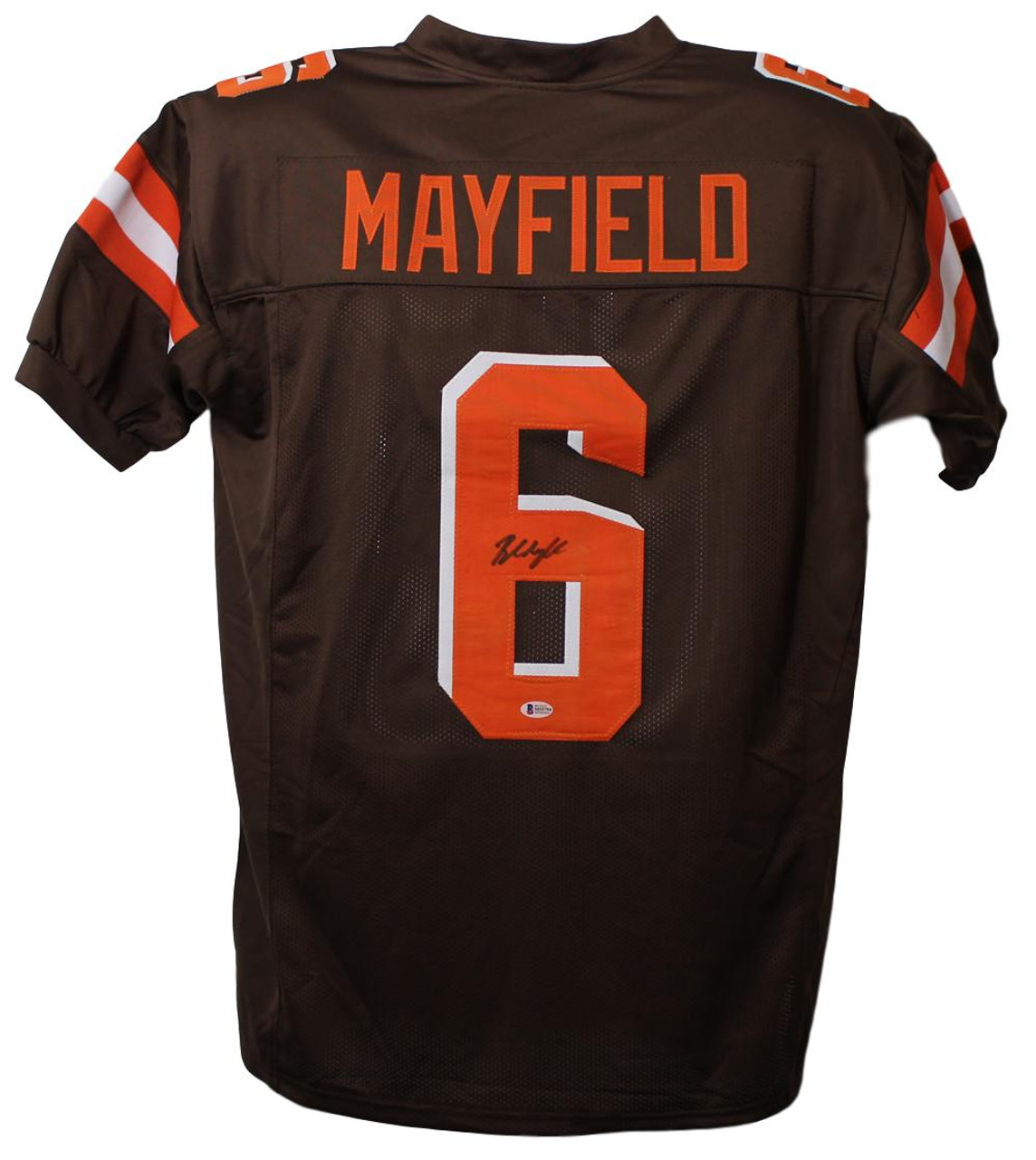 baker mayfield autograph jersey