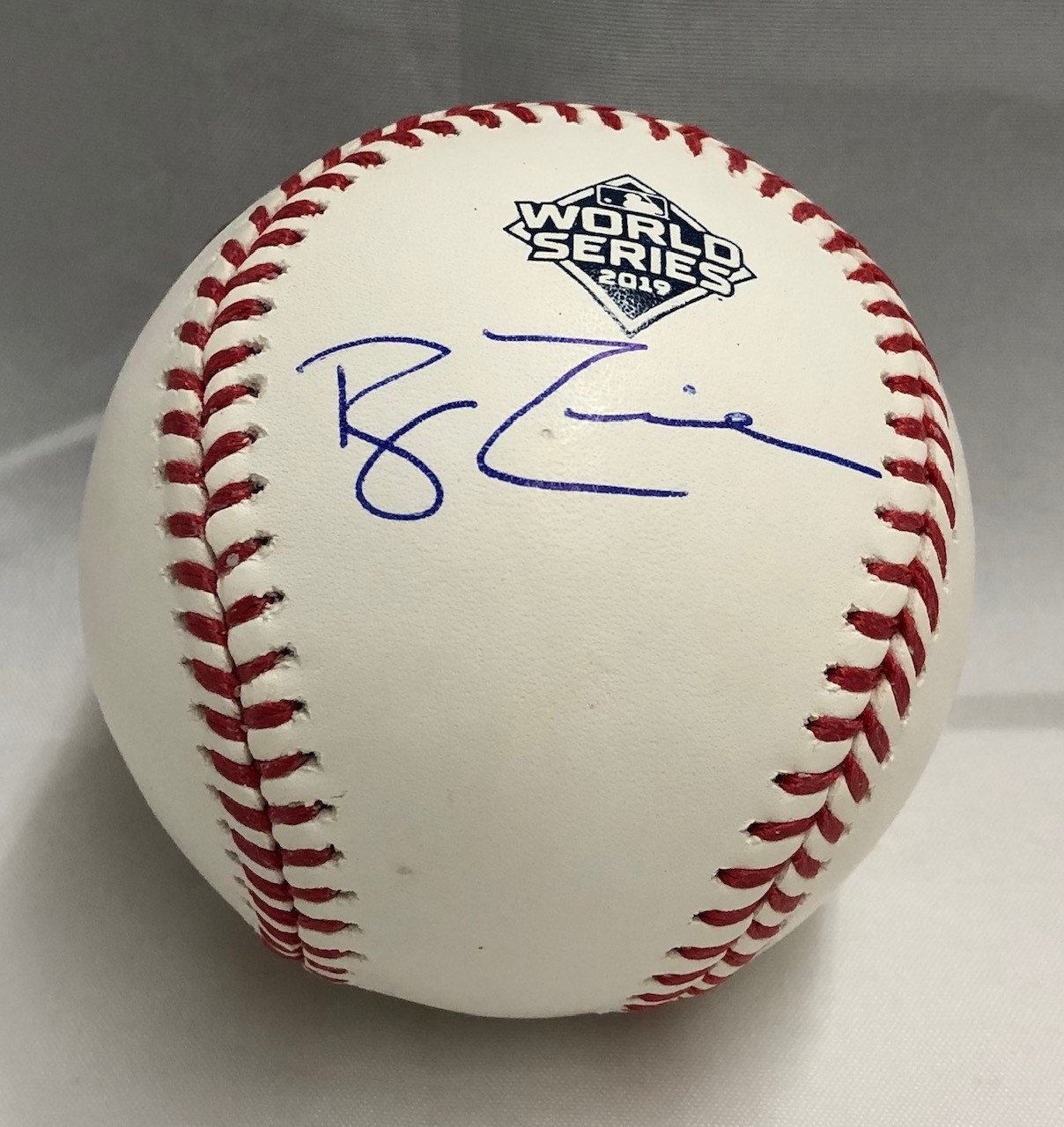 Ryan Zimmerman Autographed World Series Baseball - Washington Nationals  Rawlings Official Major League To Bill