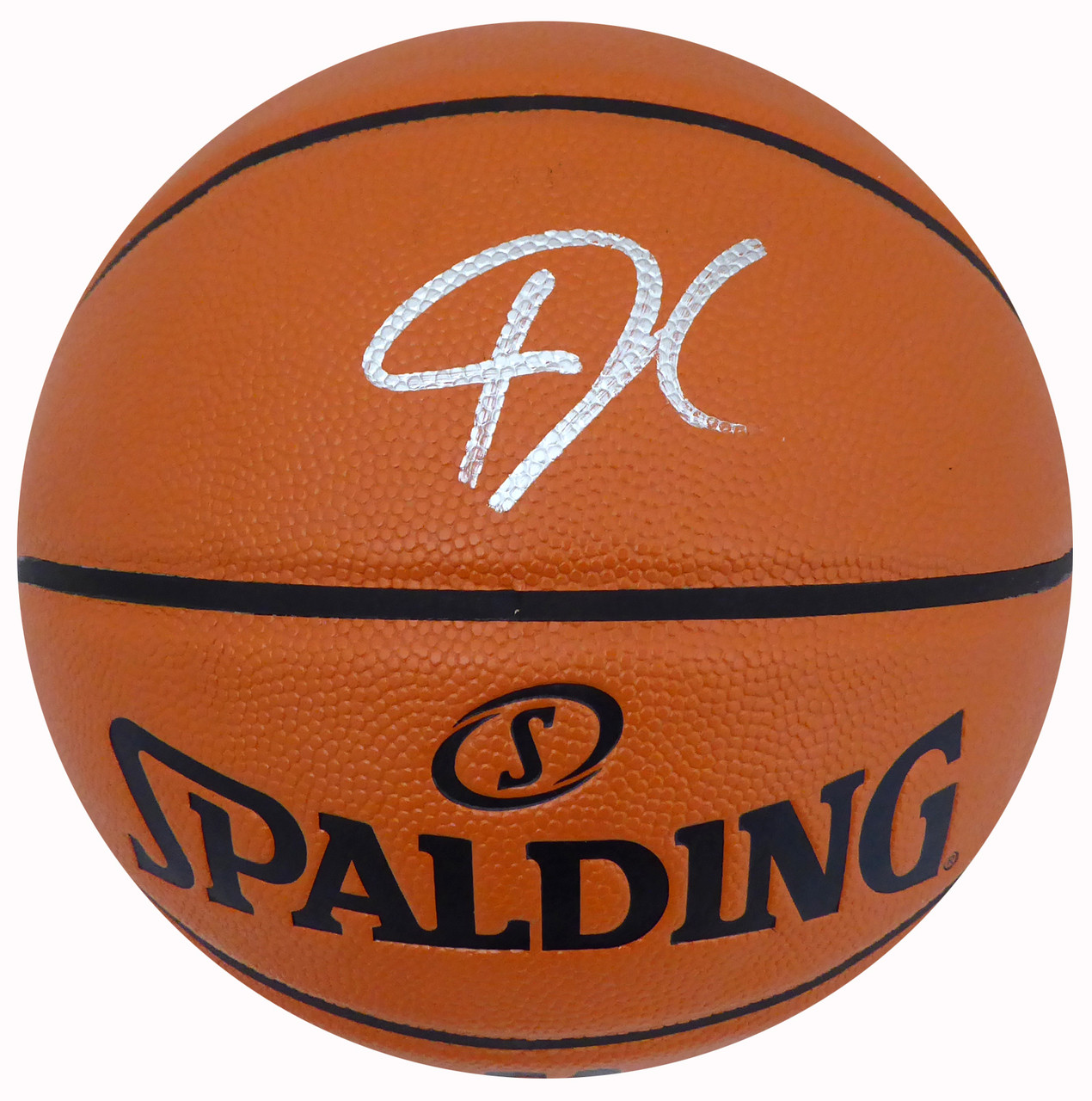 giannis autographed basketball