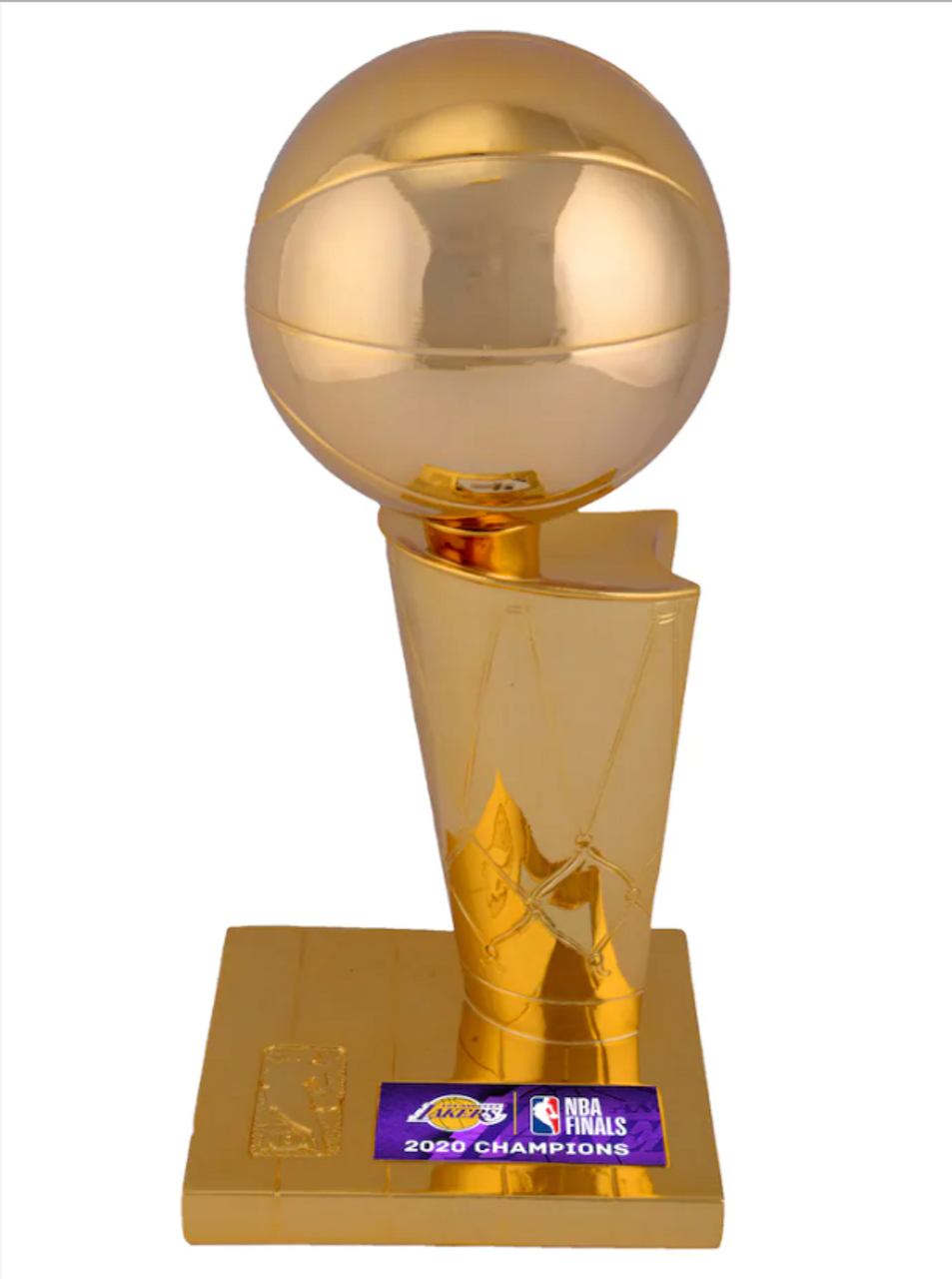Replica Larry O'Brien Trophy Los Angeles Lakers 2020 NBA Finals Champions  with Sublimated Plate