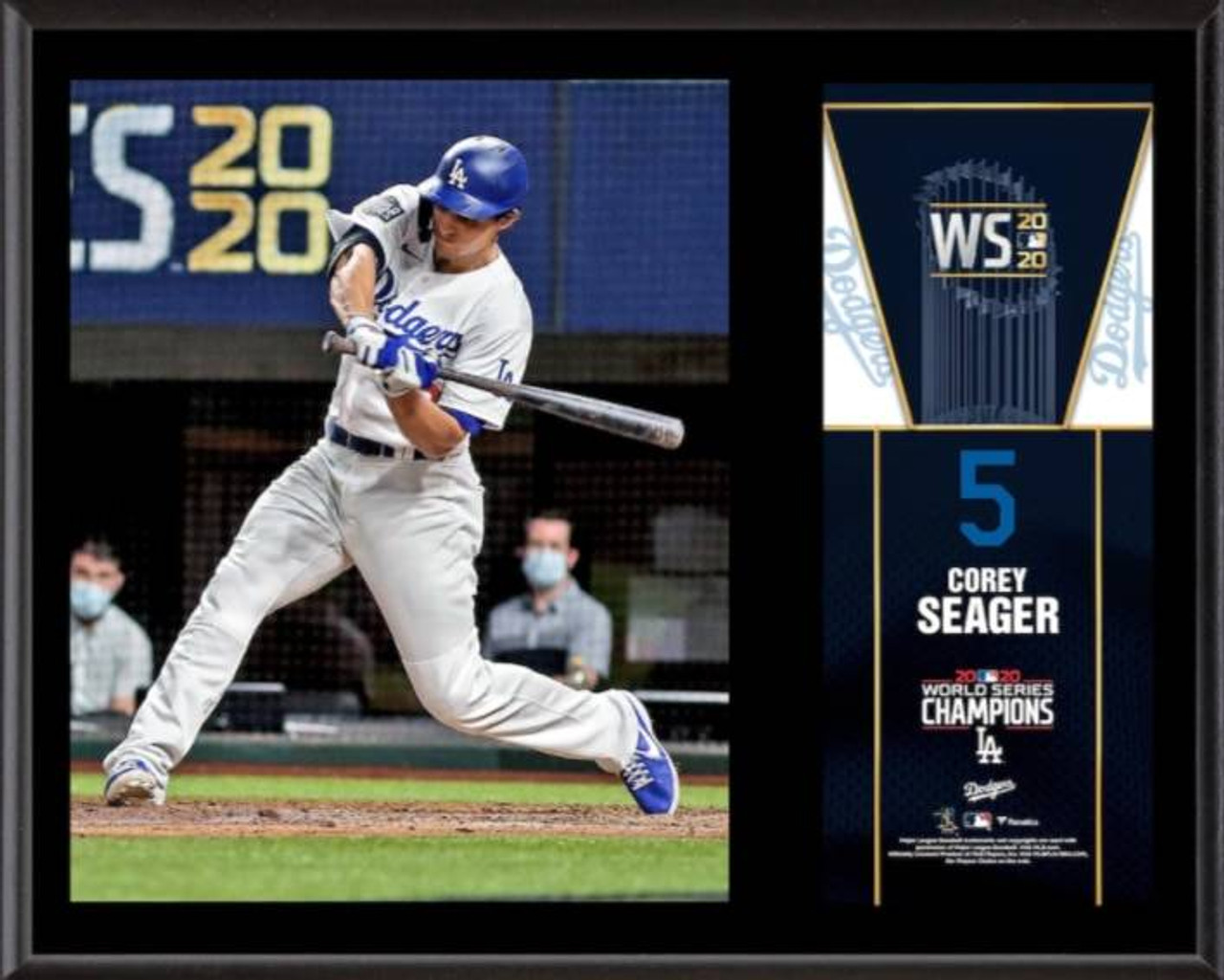 Shop Corey Seager LA Dodgers 2020 MLB World Series Champions