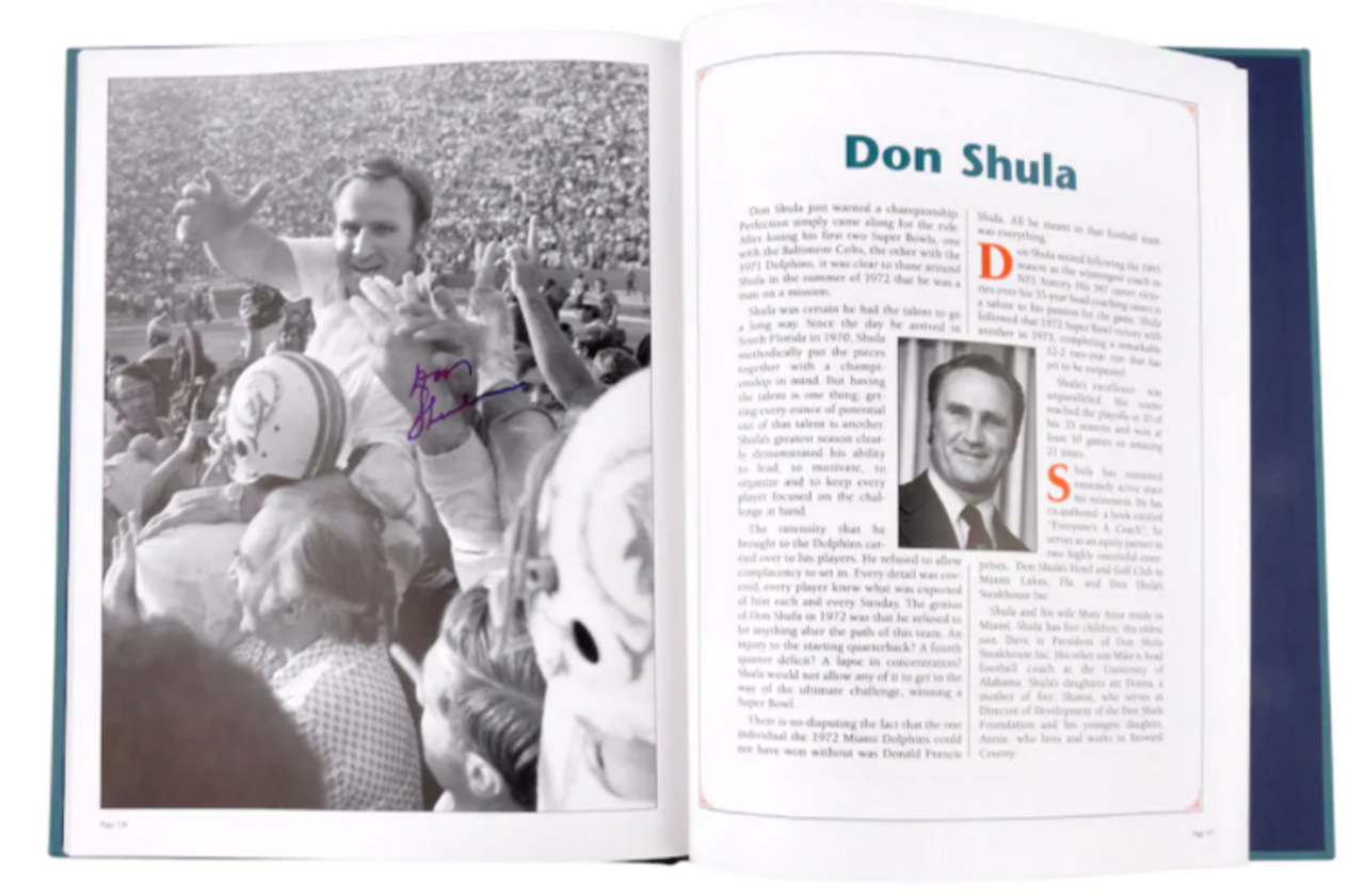 1972 Miami Dolphins Undefeated Team Autographed (Perfect Season #72) D –  Palm Beach Autographs LLC