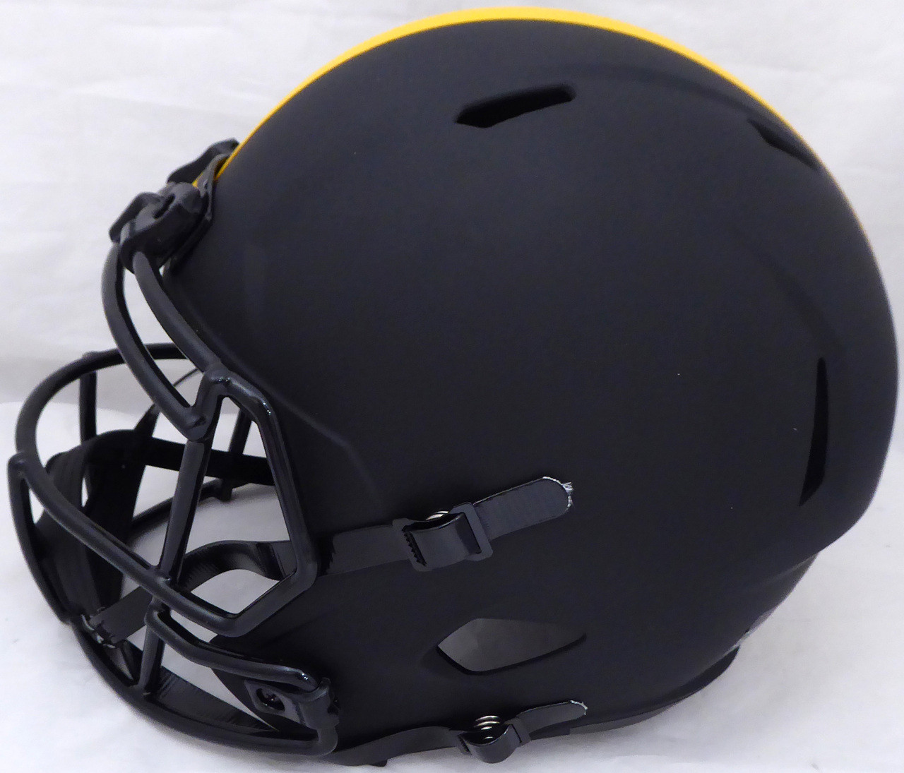 Kenny Pickett Pittsburgh Steelers Autographed Full Size Eclipse Black Speed  Replica Helmet