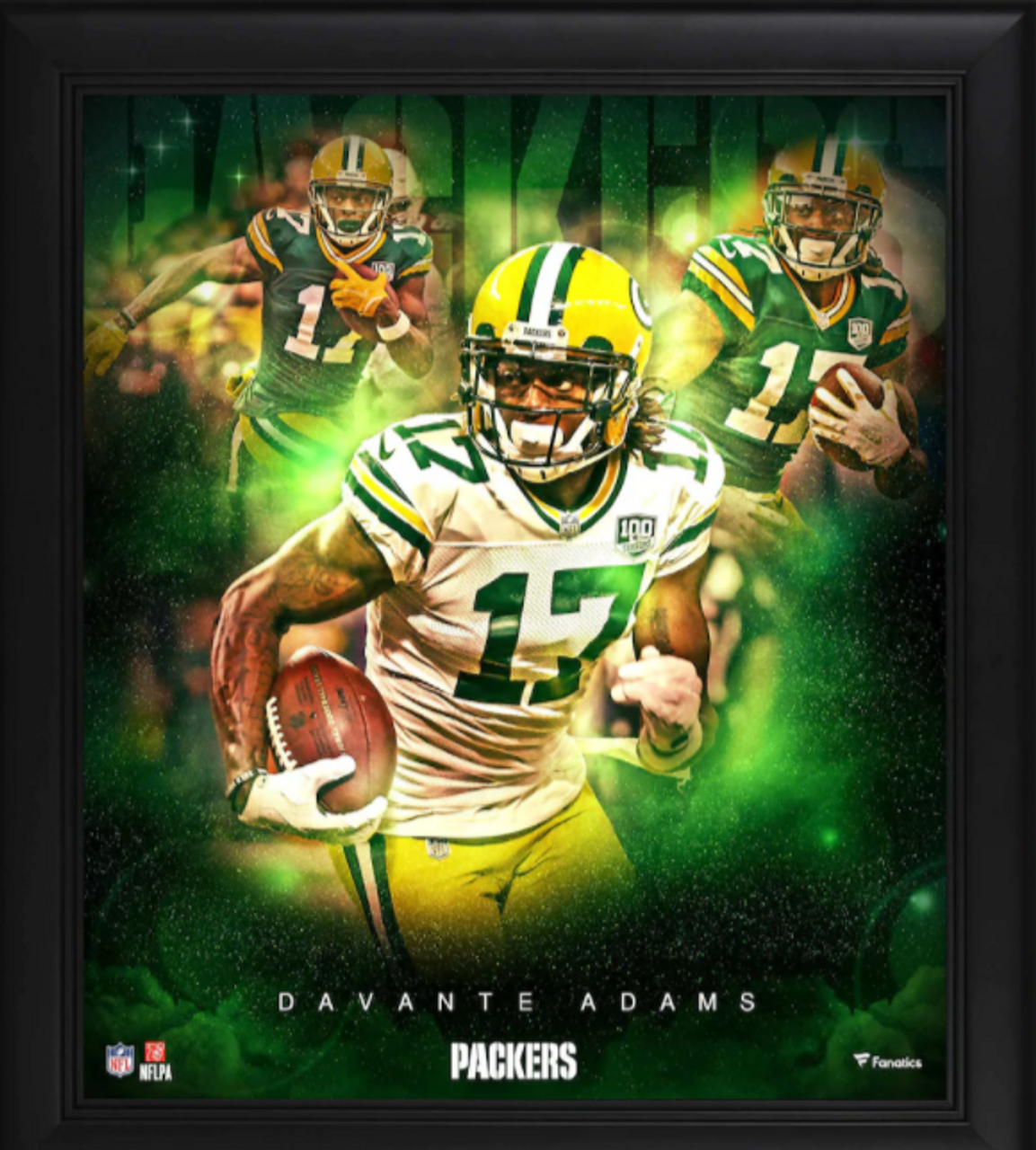 Davante Adams Autographed Green Bay Packers Football NFL Jersey